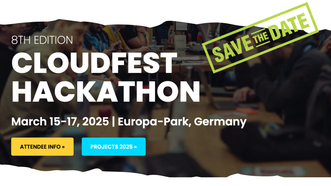 Screenshot der Website CloudFest 2025