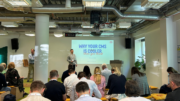 Teilnehmer des CMS Summits 2025