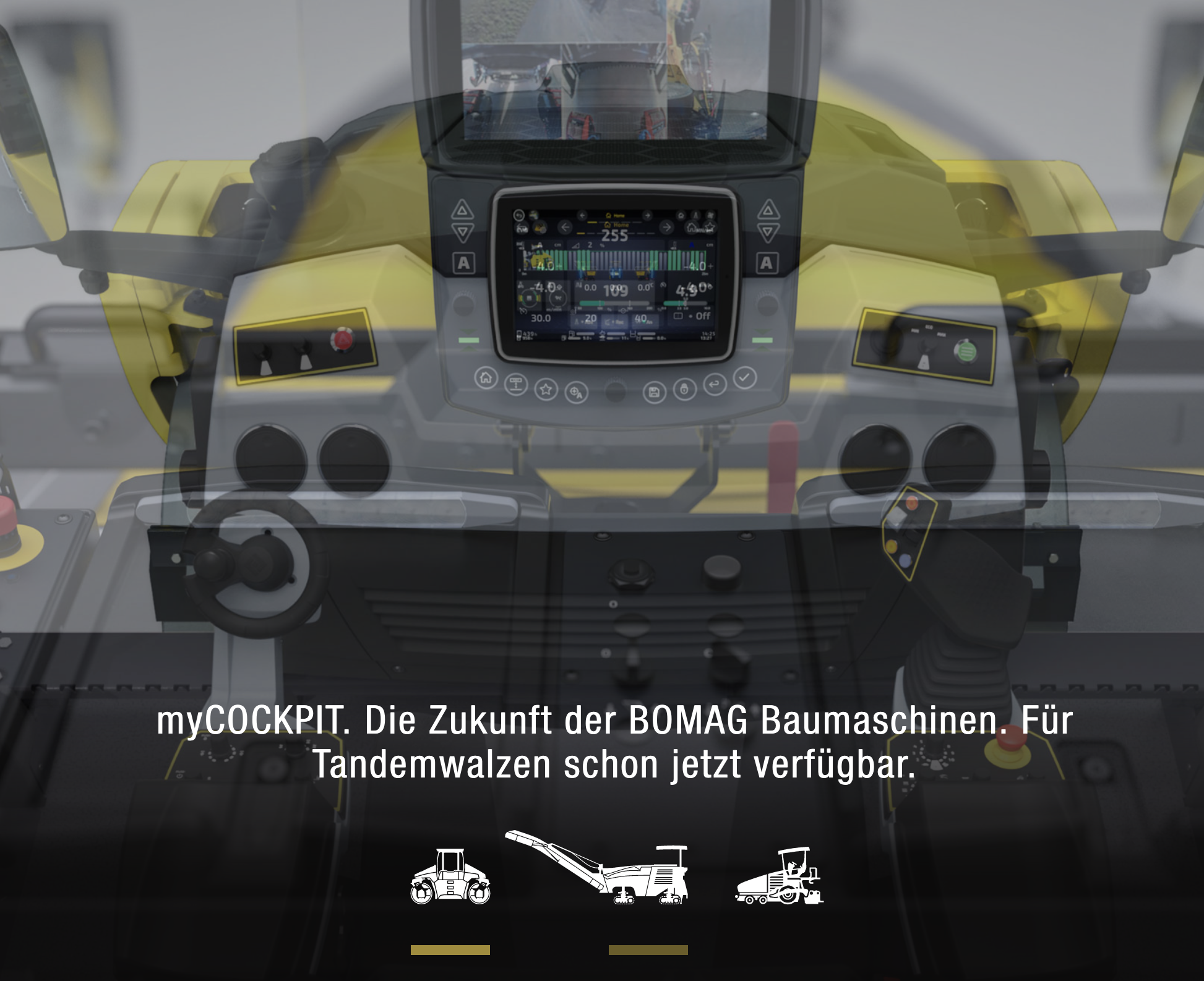 myCOCKPIT BOMAG Baumschine