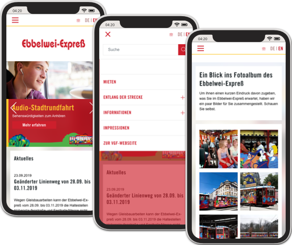 Gerätebild: VGF Ebbelweiexpress Gerätebild: VGF Ebbelweiexpress