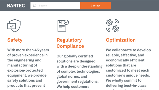 BARTEC - Safety and Optimization