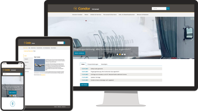 Gerätebild: Condor Intranet Gerätebild: Condor Intranet