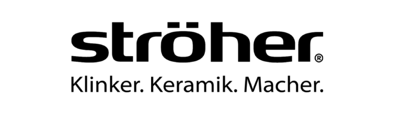 Logo: STRÖHER GmbH - Klinker. Keramik. Macher. Logo: STRÖHER GmbH - Klinker. Keramik. Macher.