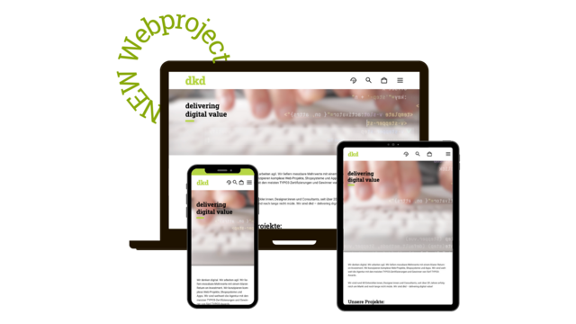 dkd-Relaunch mit toujou dkd-Relaunch auf unterschiedlichen Devices