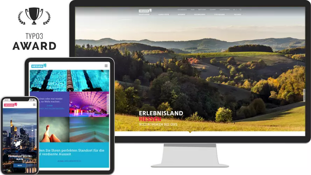 Gerätebild: HA Hessen Agentur GmbH | Hessen Tourismus | Ausgezeichnet mit dem TYPO3 Award 2018