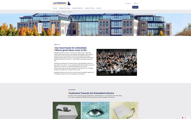 About us Lauterbach GmbH