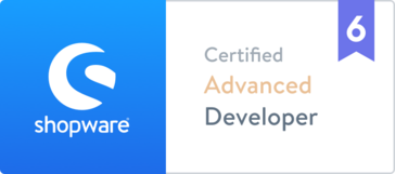 Shopware Certified Developer Logo: Shopware Certified Developer